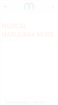 Mobile Screenshot of medicalmarijuana411.com